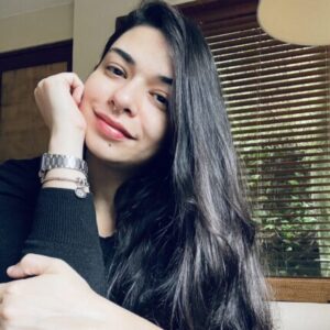 A fotografia do perfil de Juliana Velloso